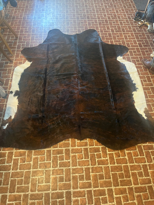 Tri-Brindle Cowhide Rugs