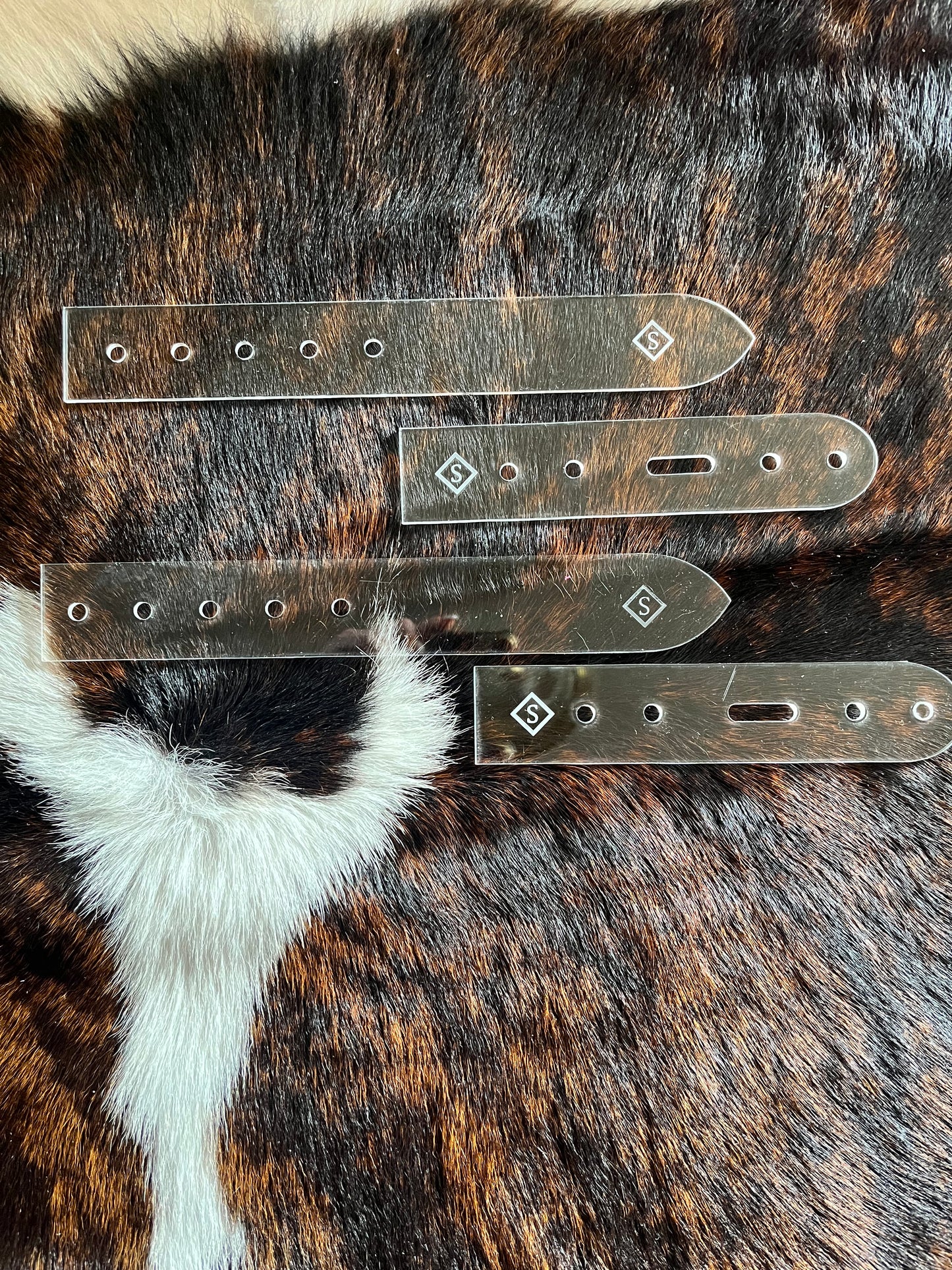 Belt end Acrylic Template