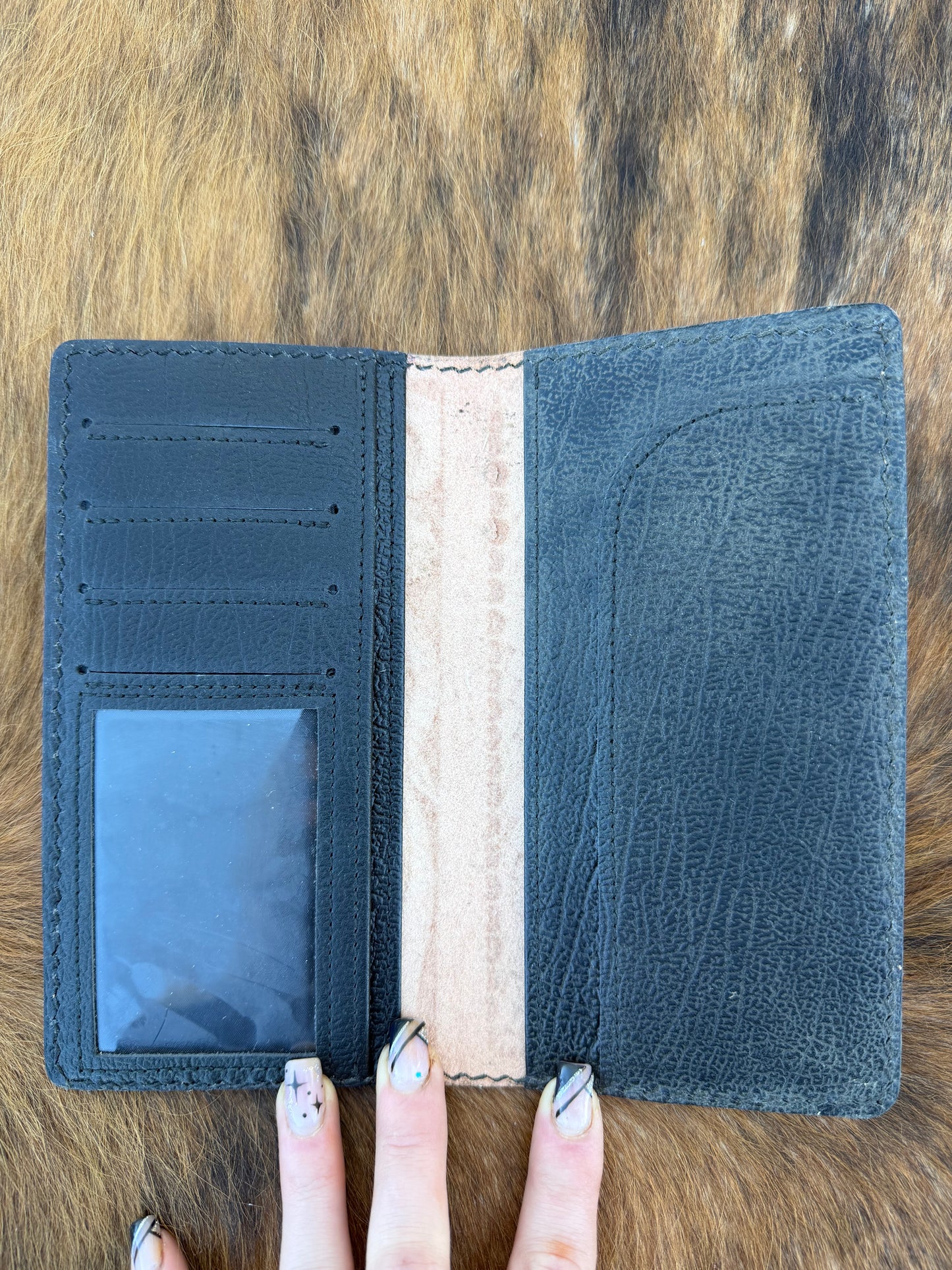 Hand Tooled Roper Wallet