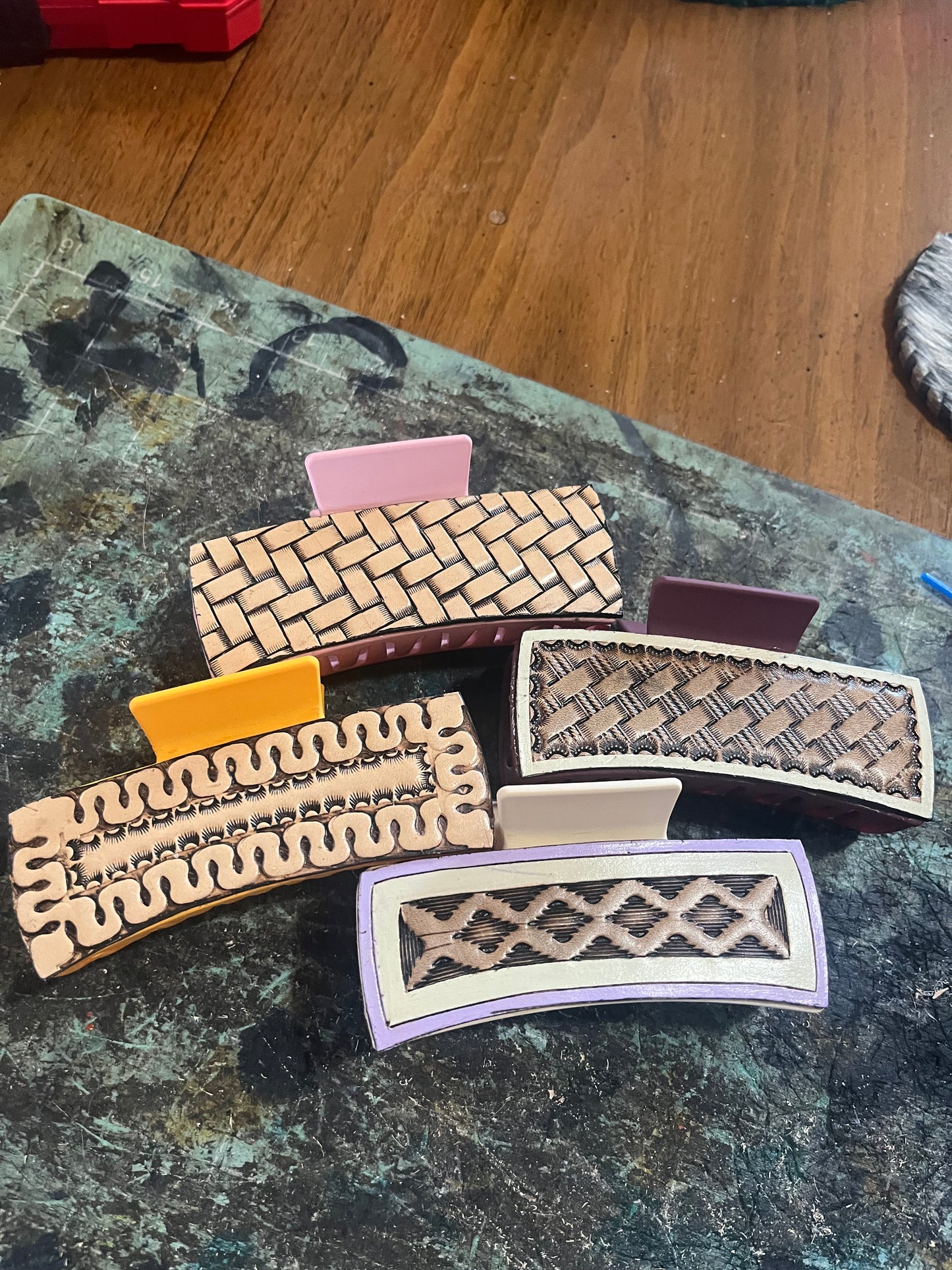 Claw Clip Acrylic Templates