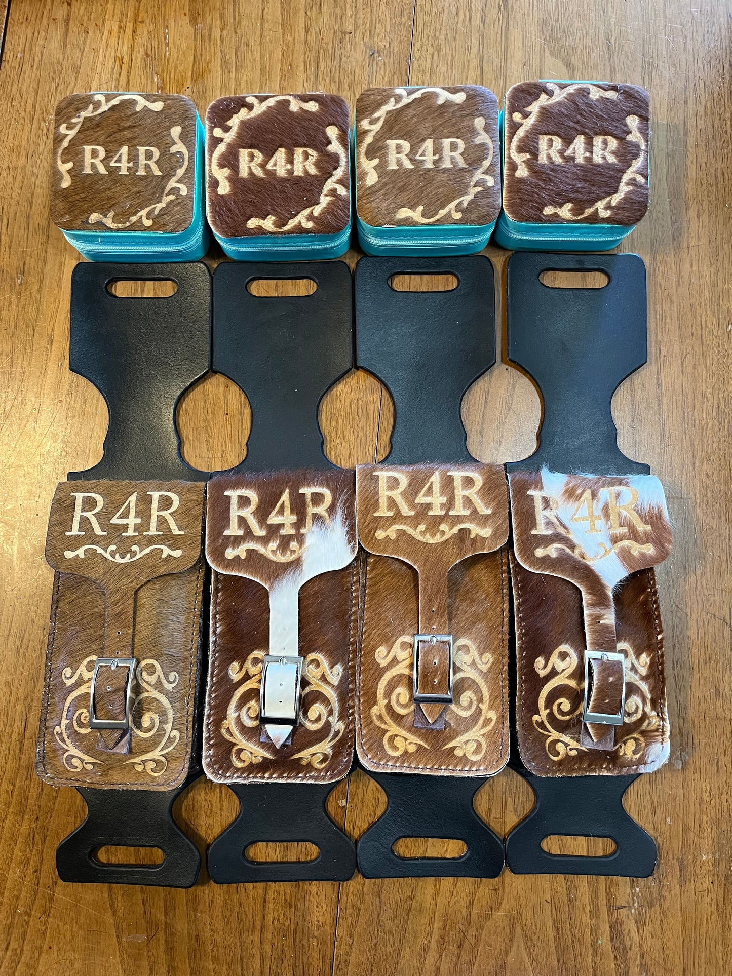 Rear cinch phone holder acrylic template