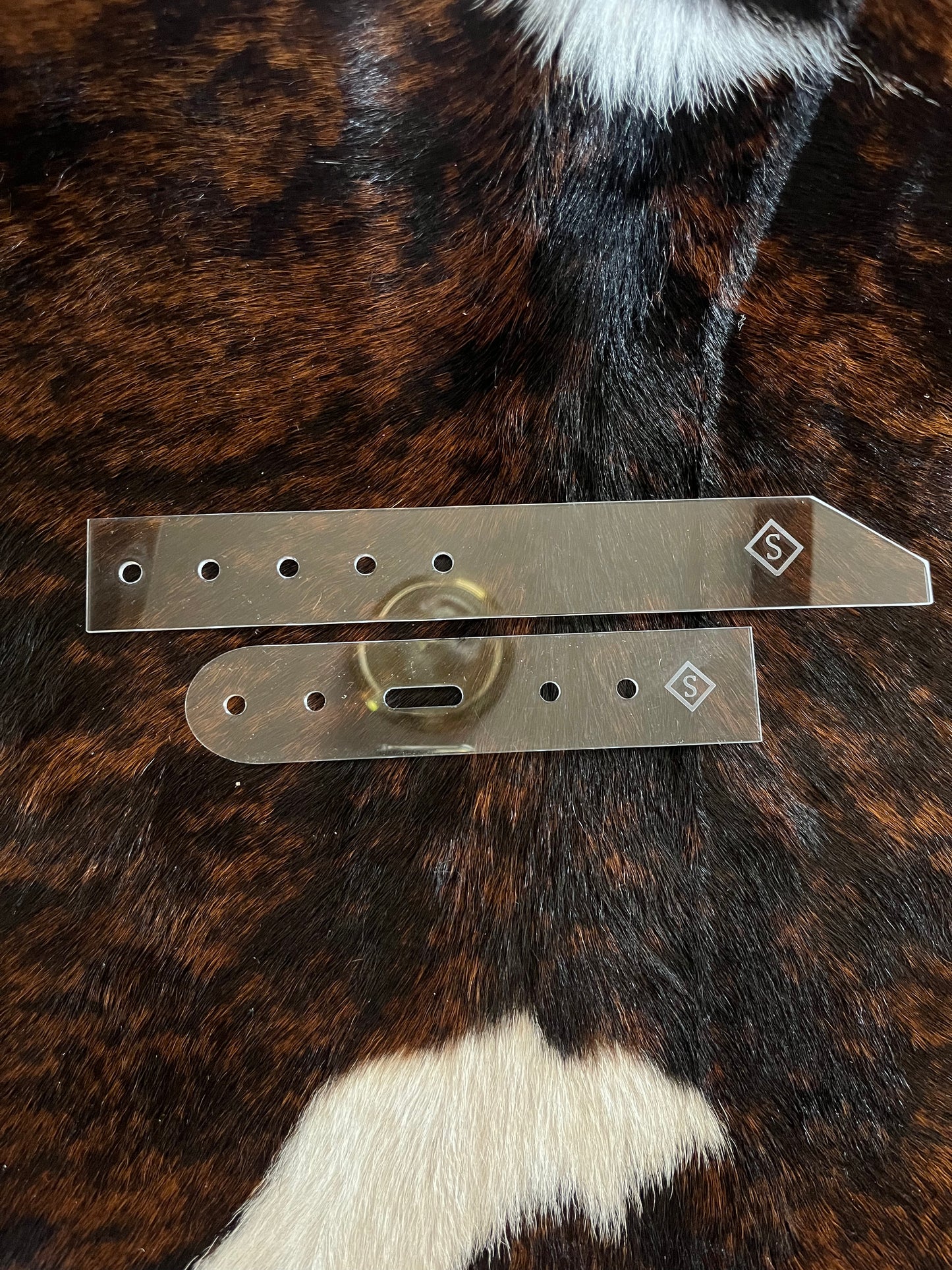 Belt end Acrylic Template