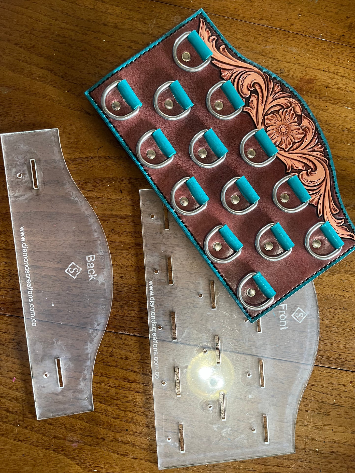 Wild Rag Holder Acrylic Template