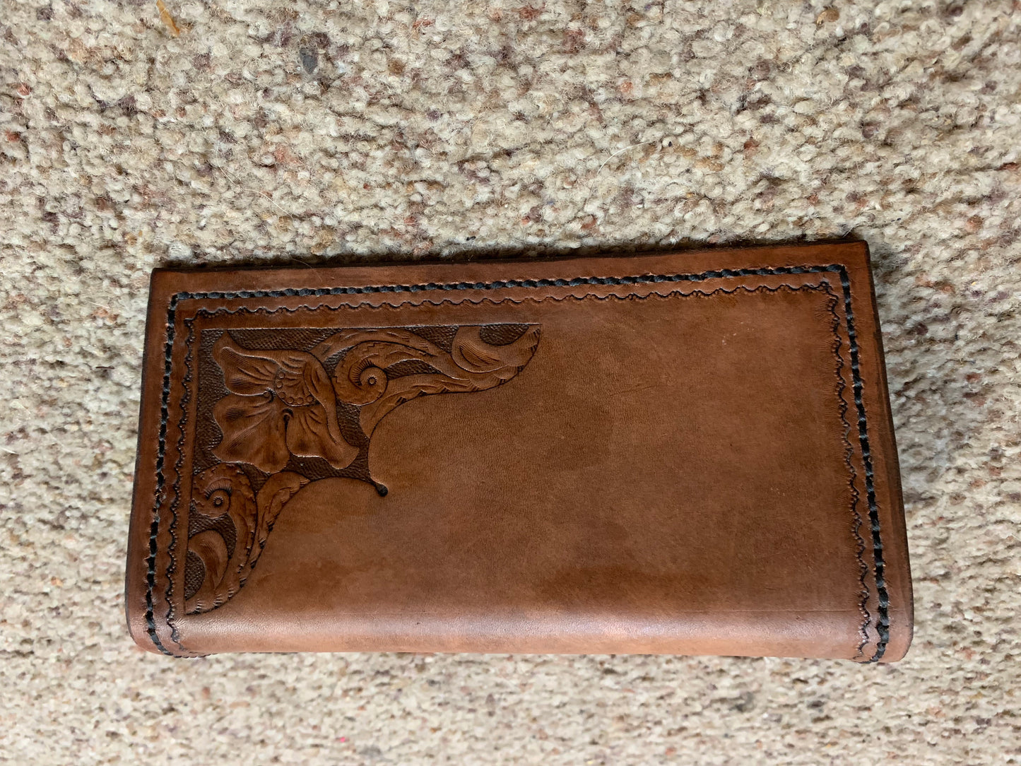 Custom Hand Tooled Roper Wallet