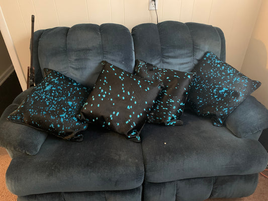 Custom Cowhide Throw Pillows