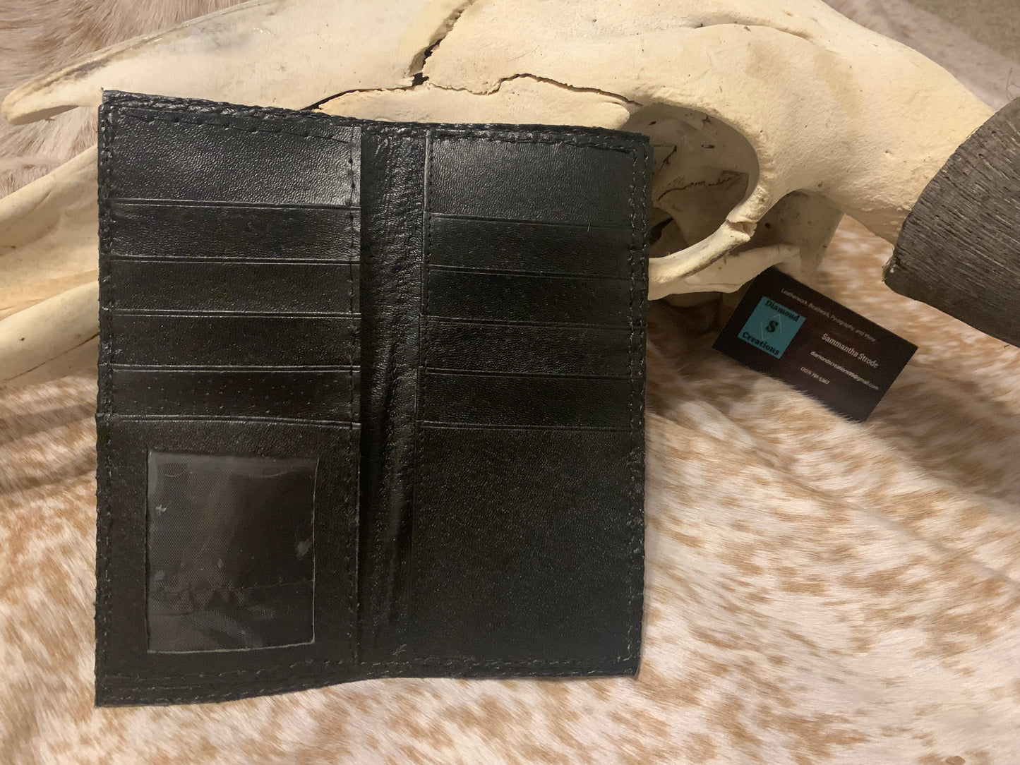 Custom Hand Tooled Roper Wallet