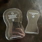 Back pocket show number/ show comb holder acrylic template
