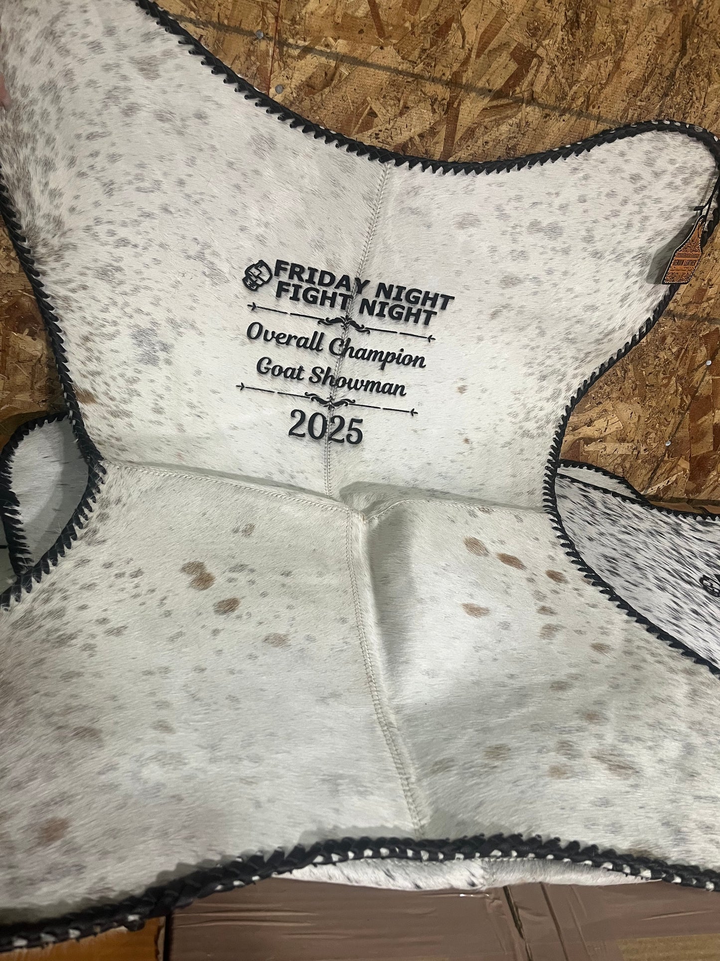 Cowhide Butterfly Chair