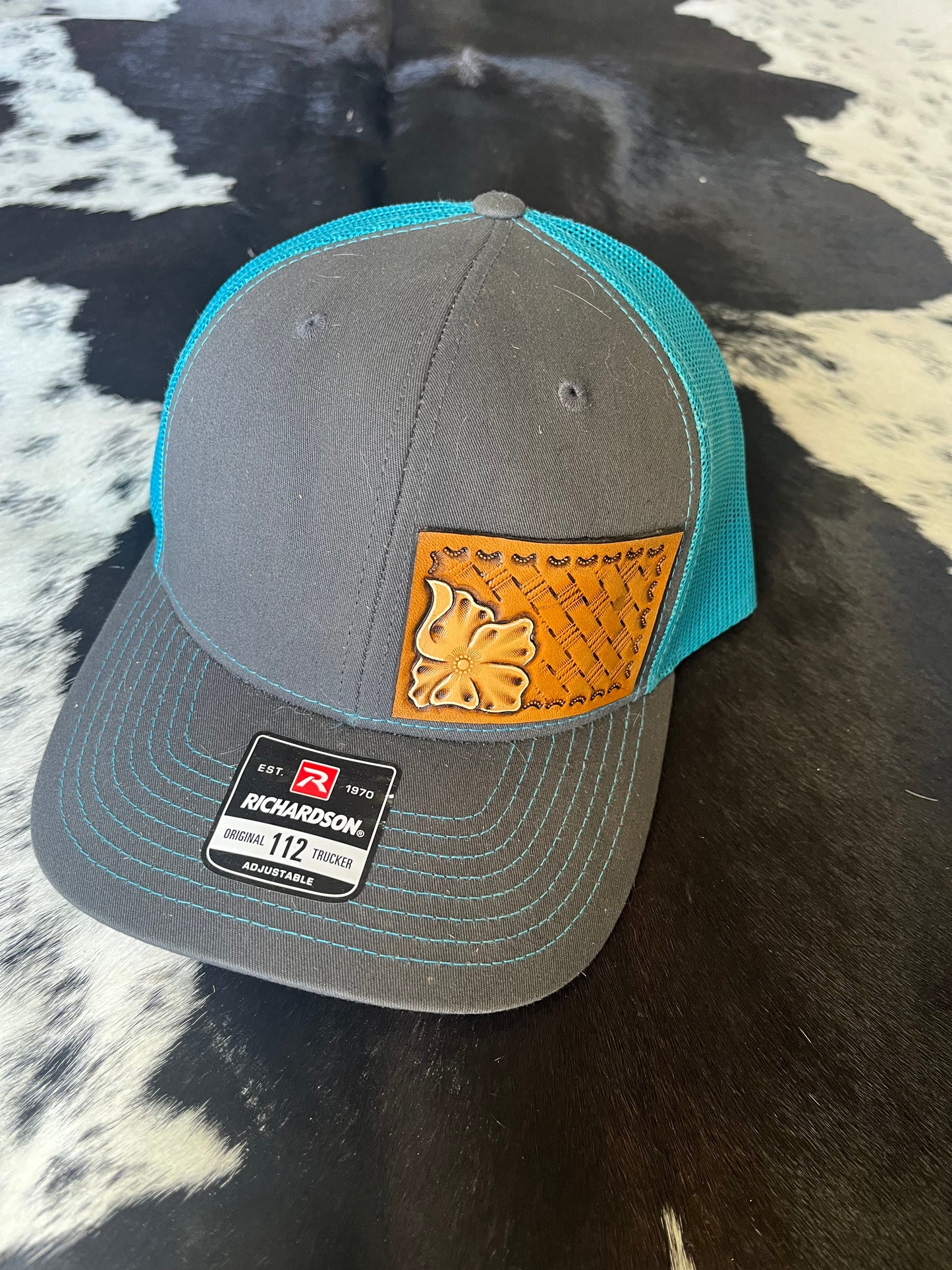 Tooled Patch Hat