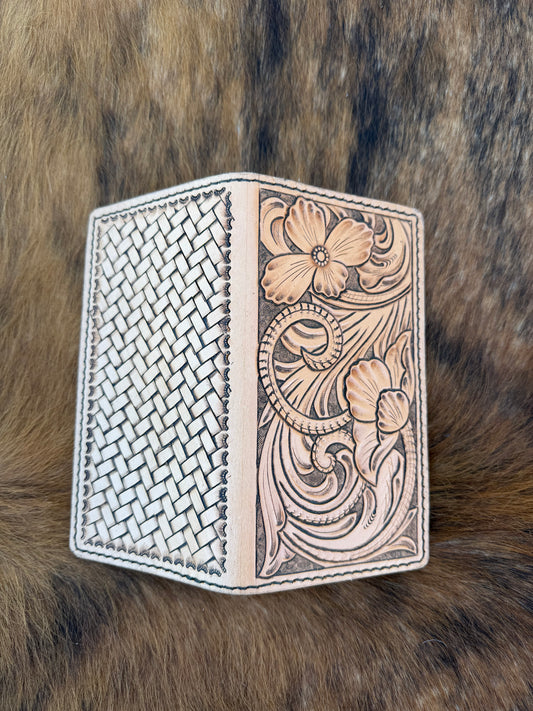 Hand Tooled Roper Wallet