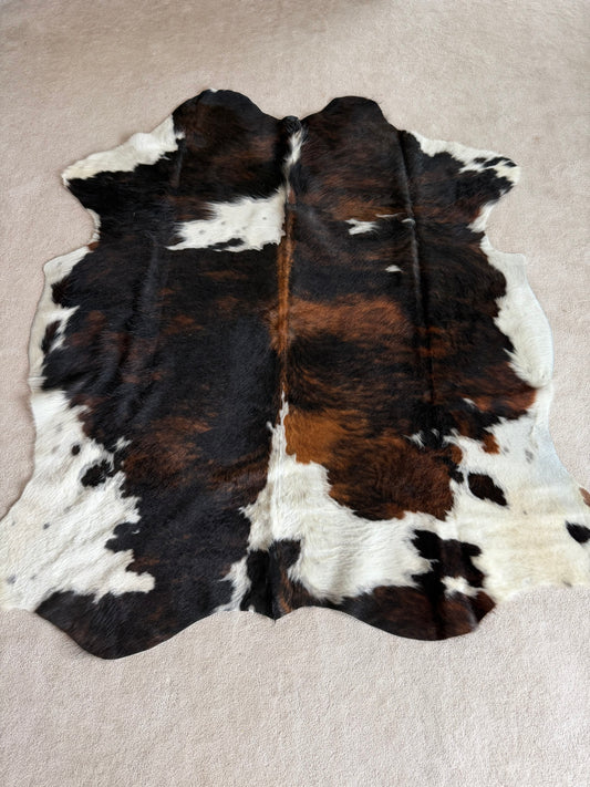 Hide #010 Tri-Brindle Cowhide Rental