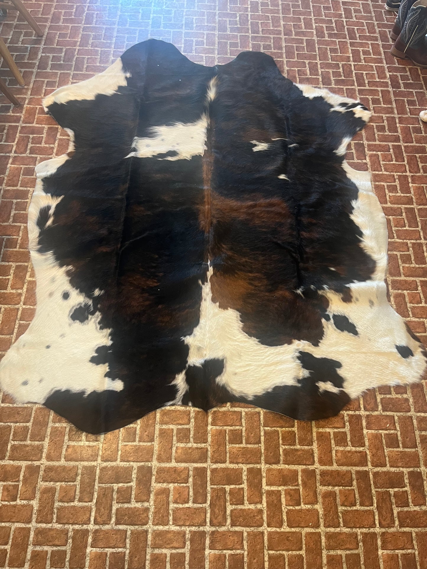 Tri-Brindle Cowhide Rugs