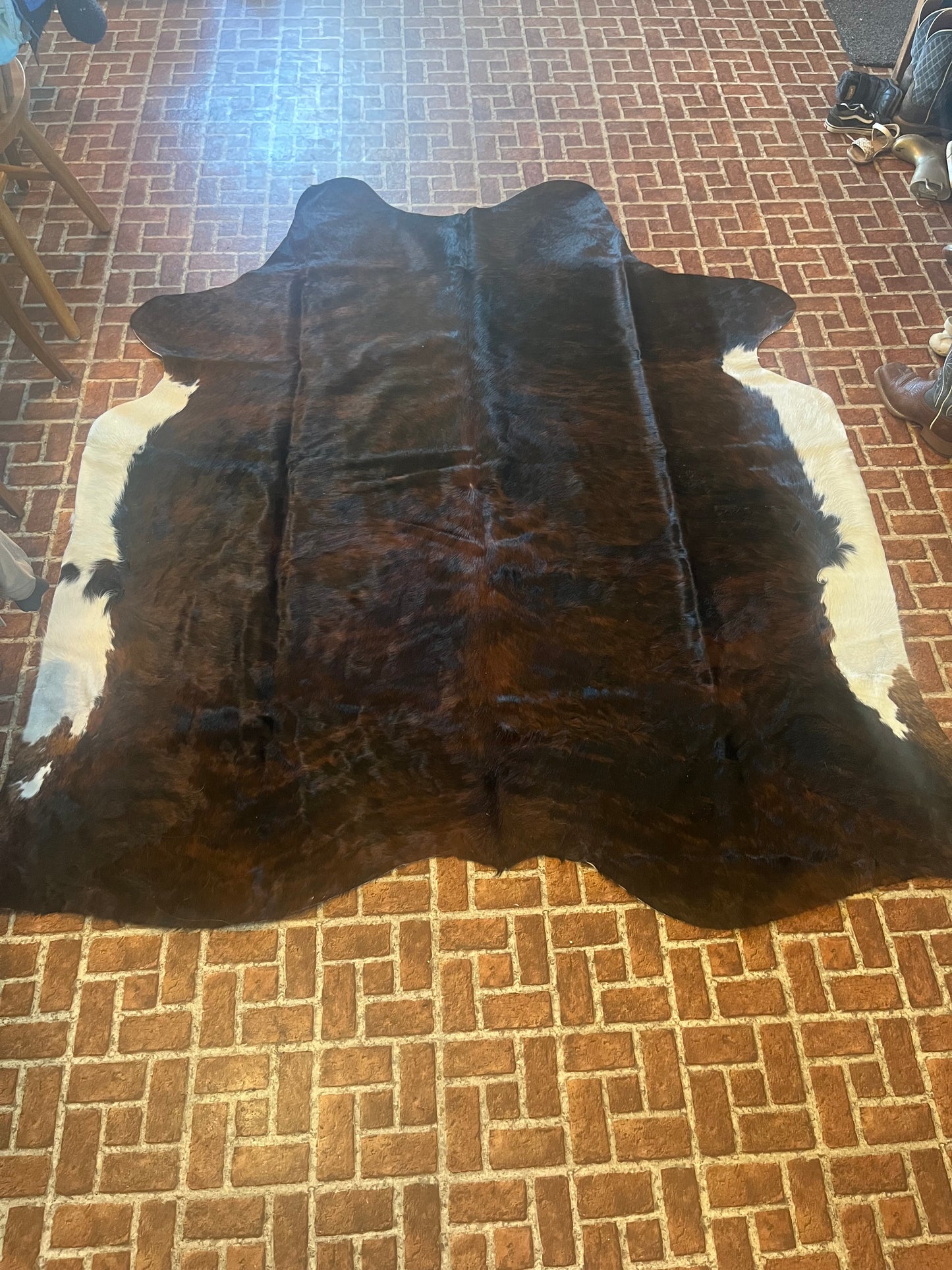 Tri-Brindle Cowhide Rugs