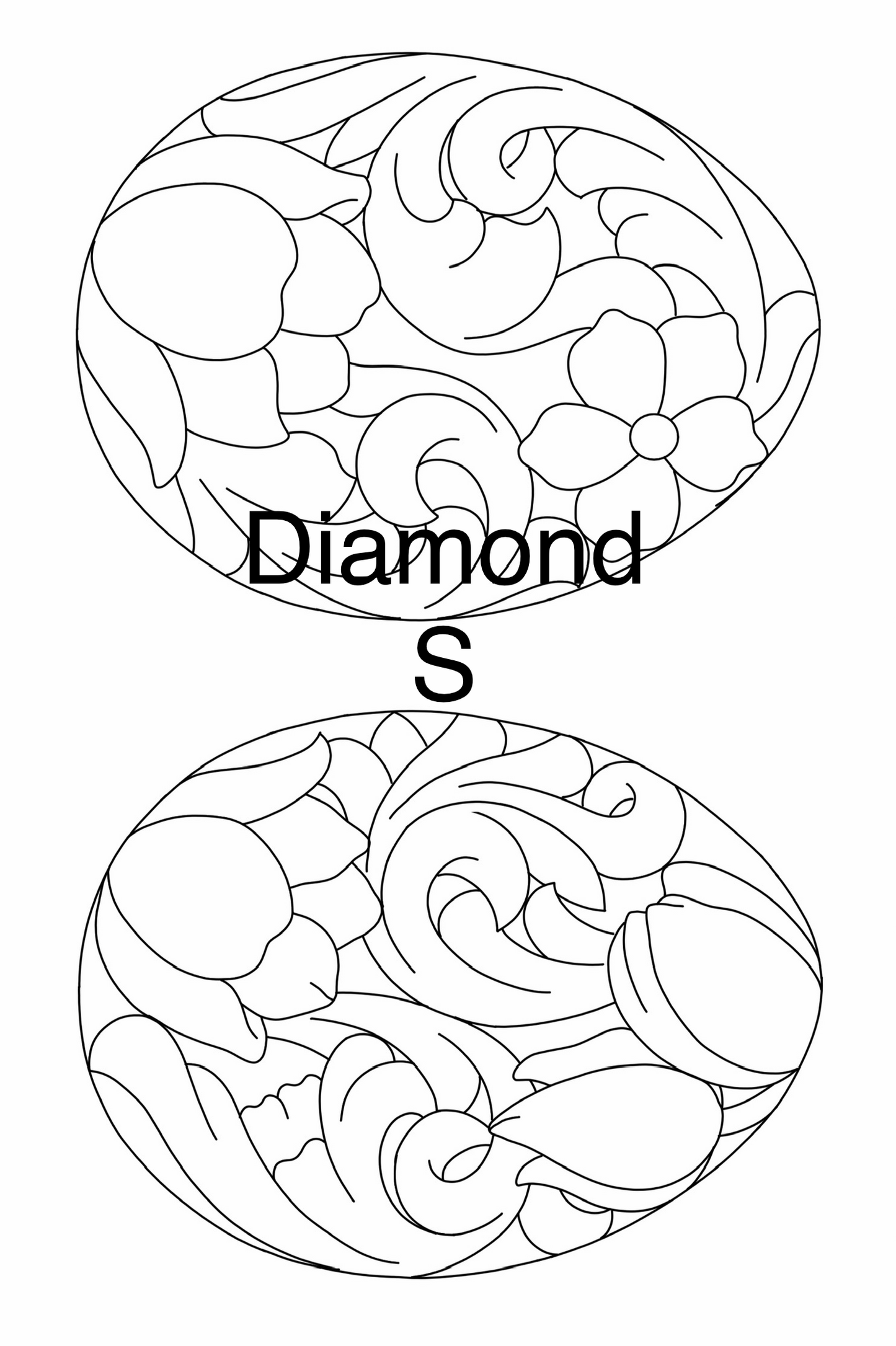Easter Scrollwork Eggs