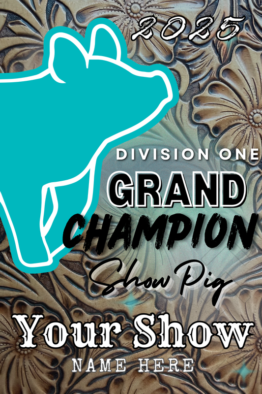 Tooled Heritage Livestock Show Banner