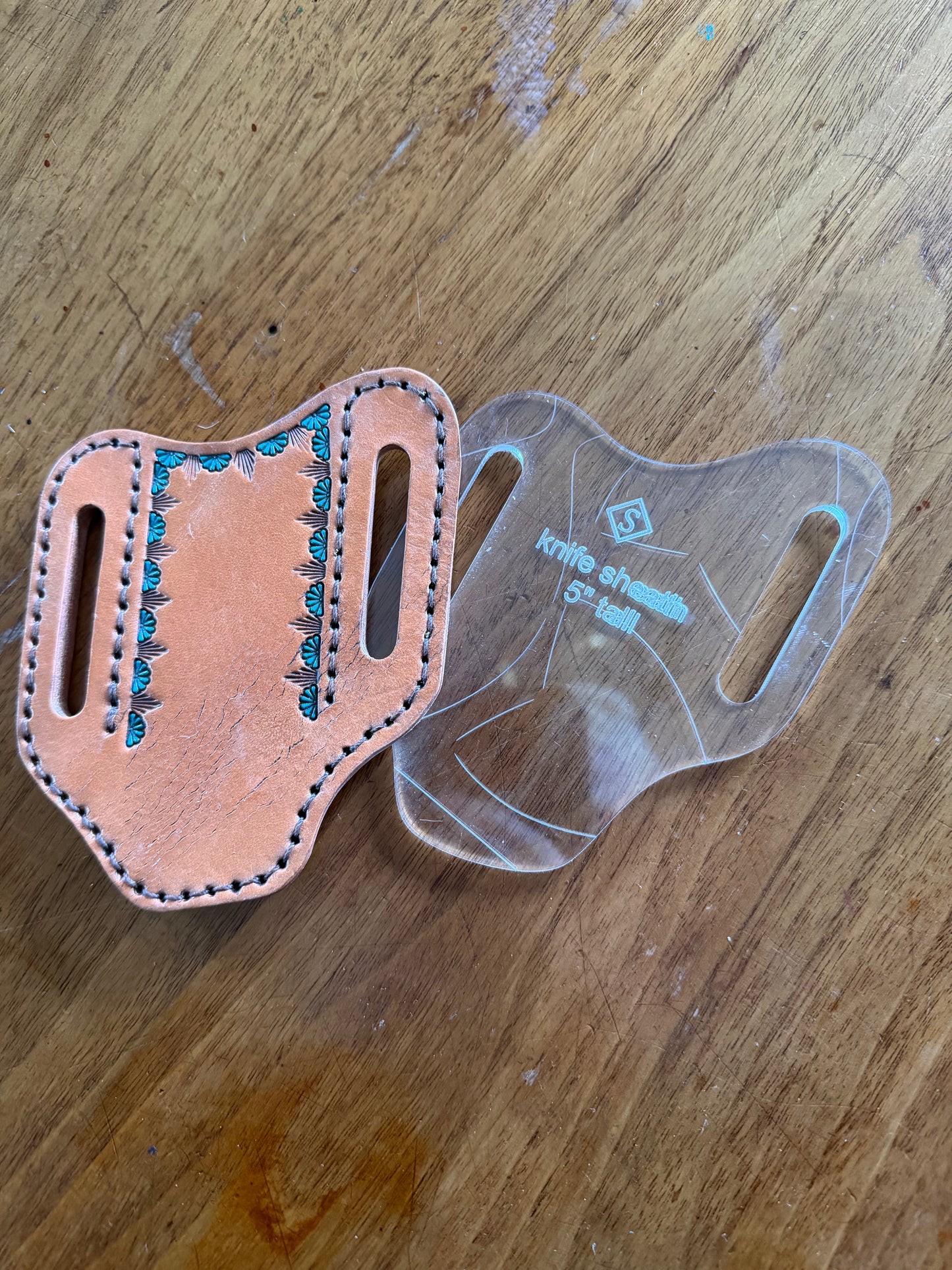 Knife Sheath Acrylic Template