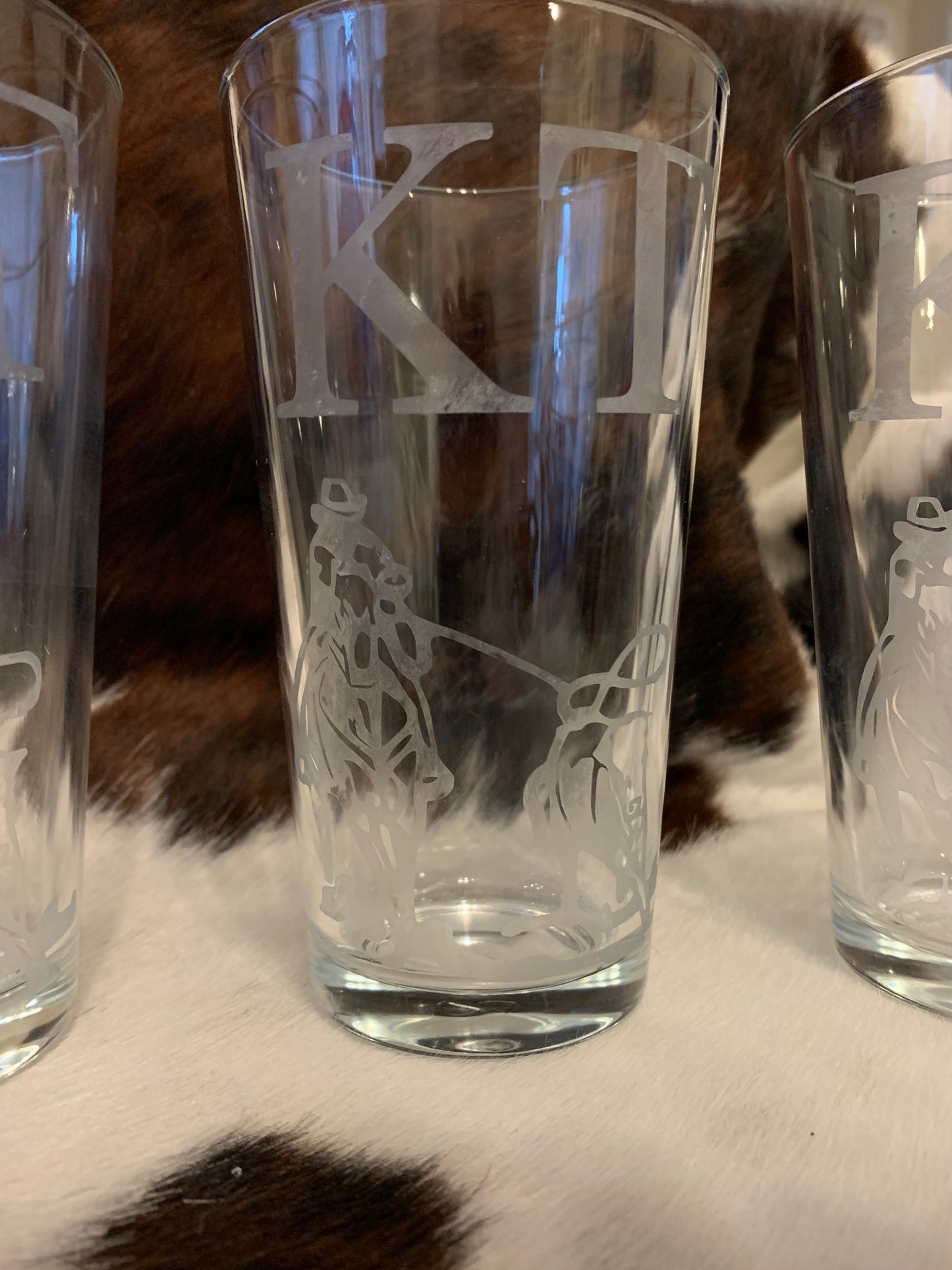 Custom Etched glassware