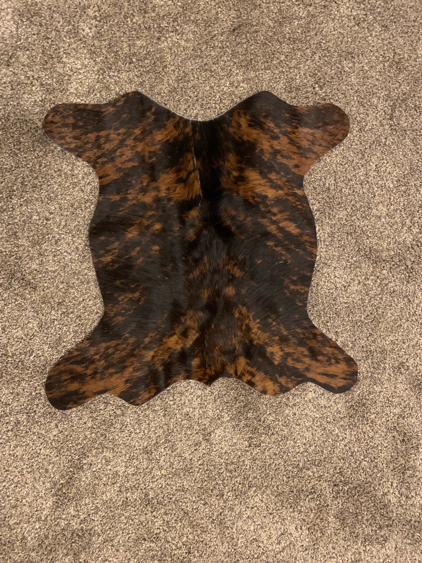 Mini Cowhide Table Center