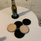 Cowhide Coasters