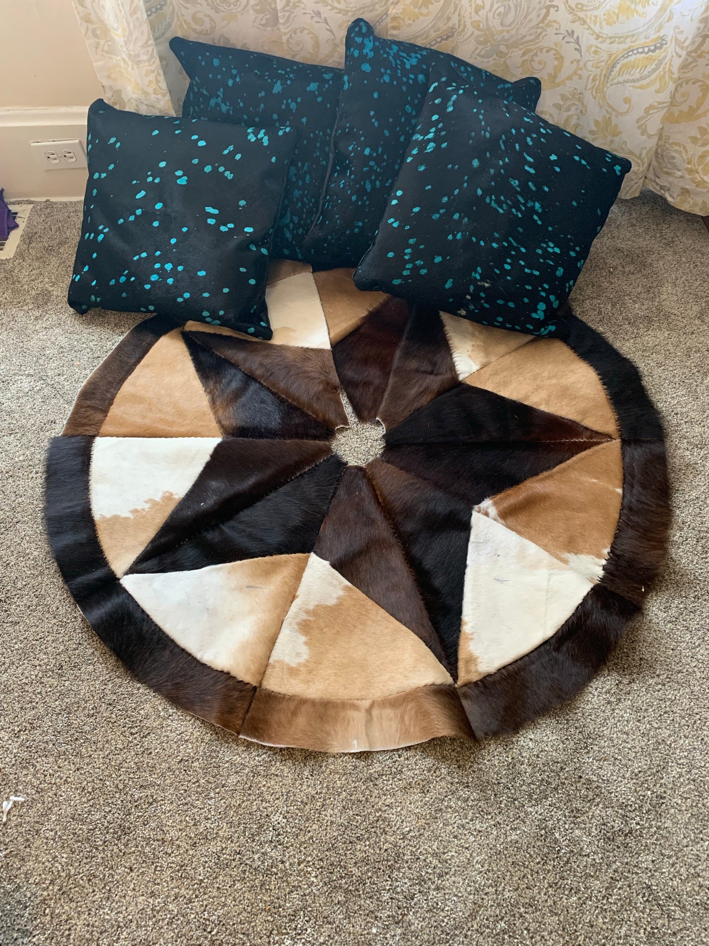 Cowhide Tree Skirt