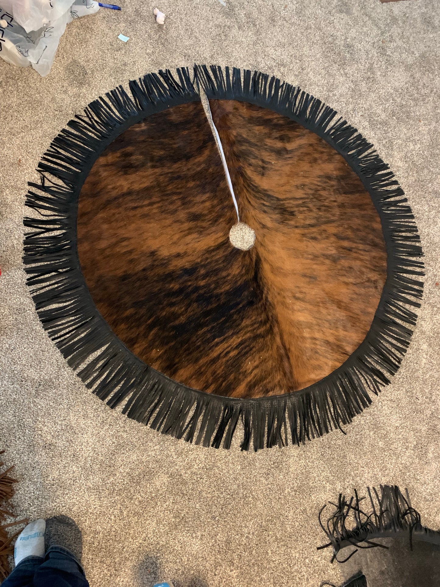 Cowhide Tree Skirt