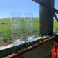 Custom Etched glassware