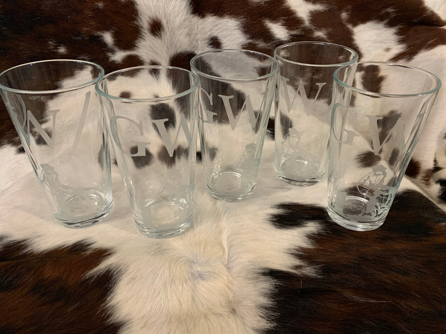 Custom Etched glassware