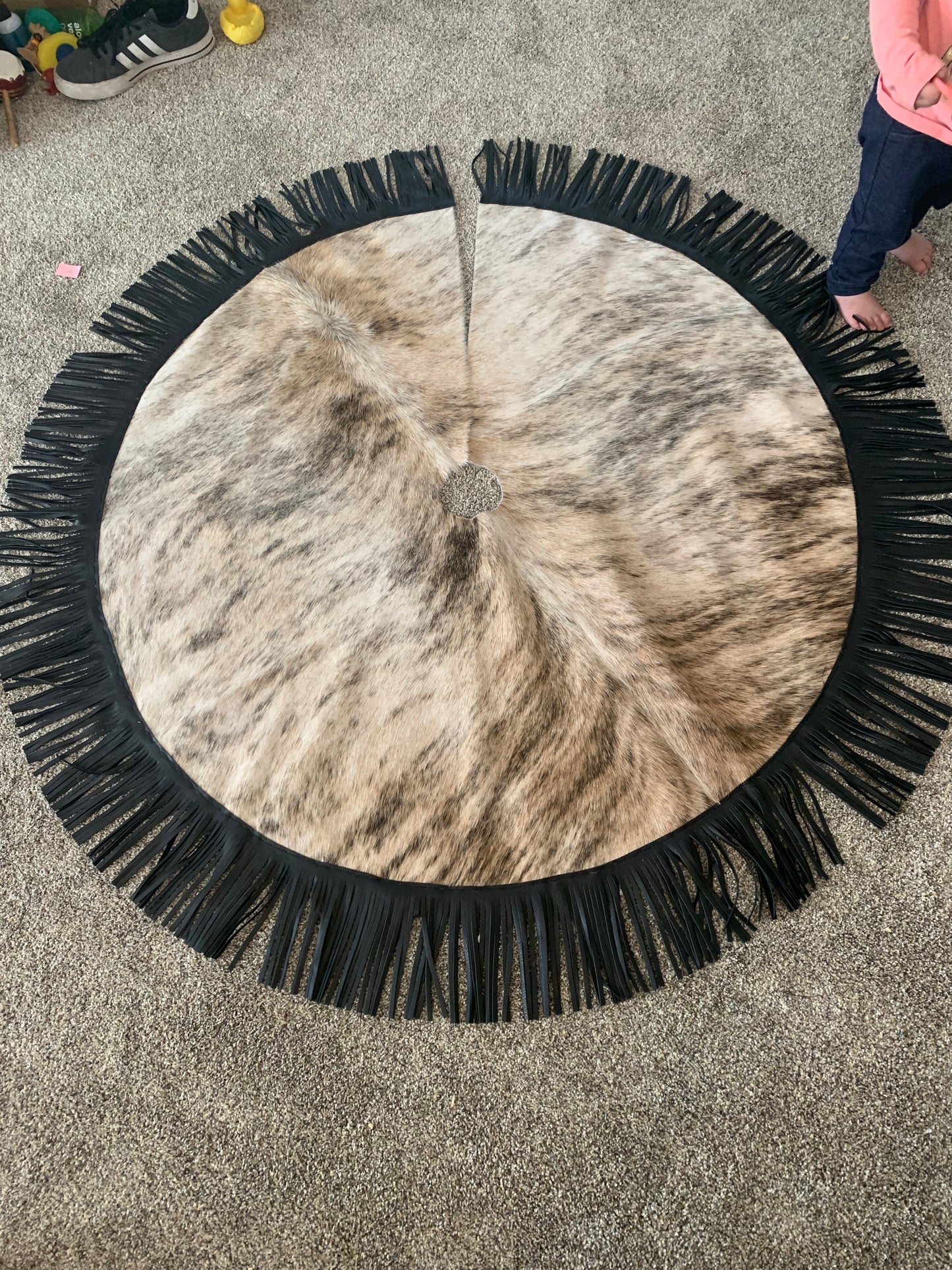 Cowhide Tree Skirt