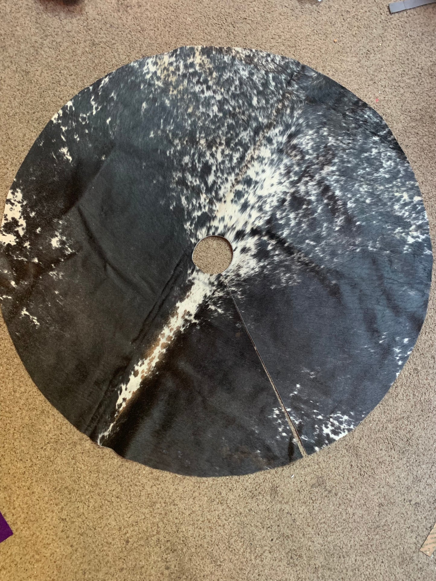 Cowhide Tree Skirt