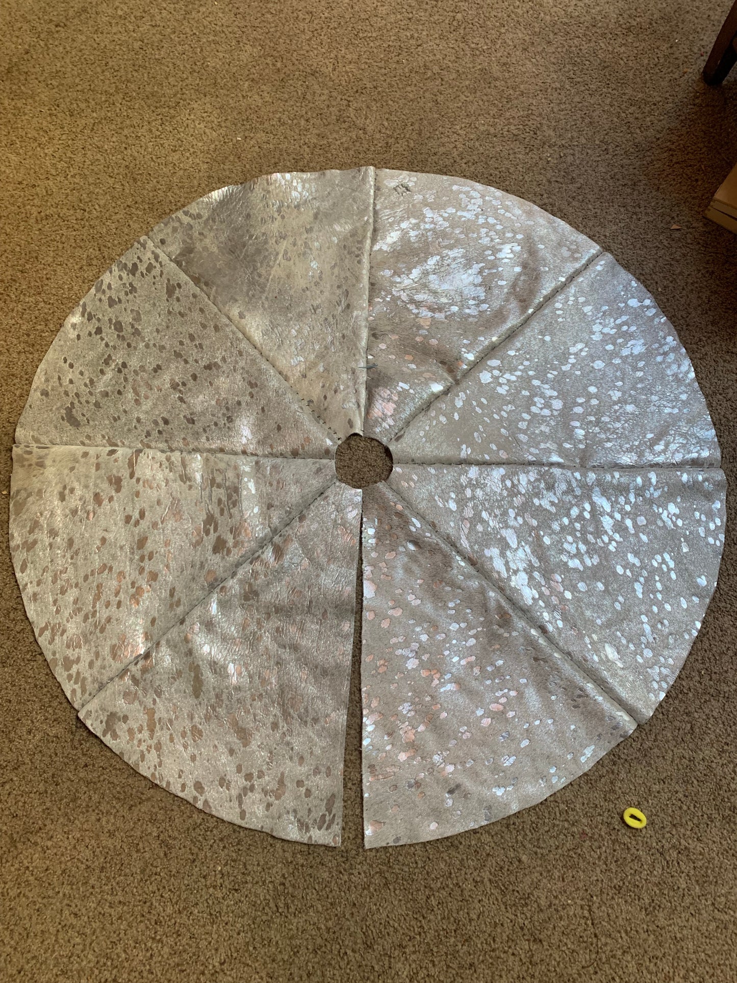 Cowhide Tree Skirt