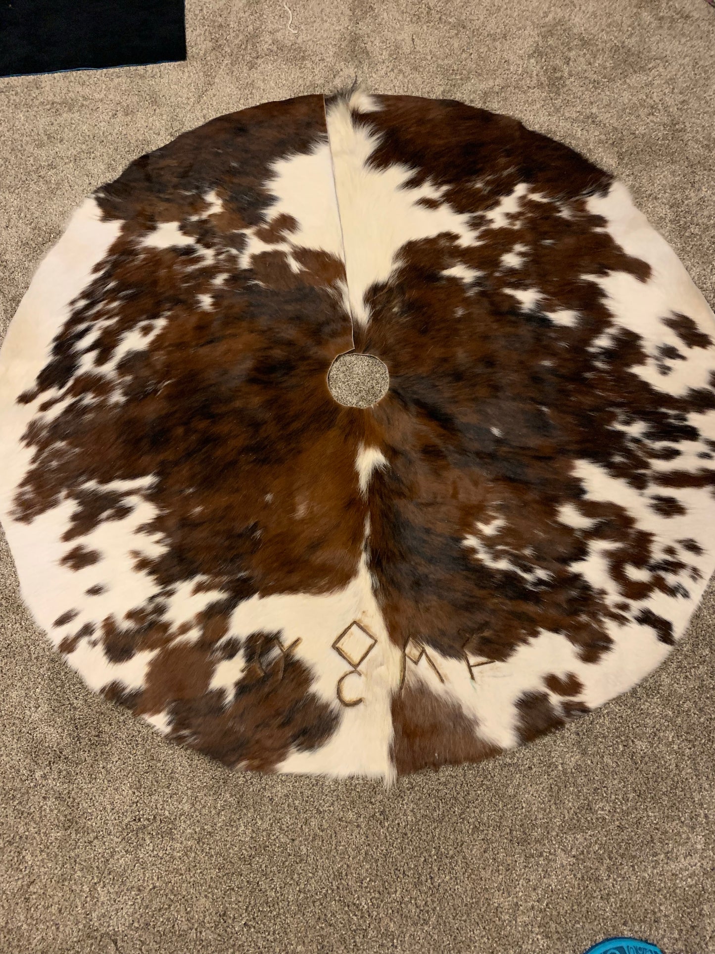 Cowhide Tree Skirt