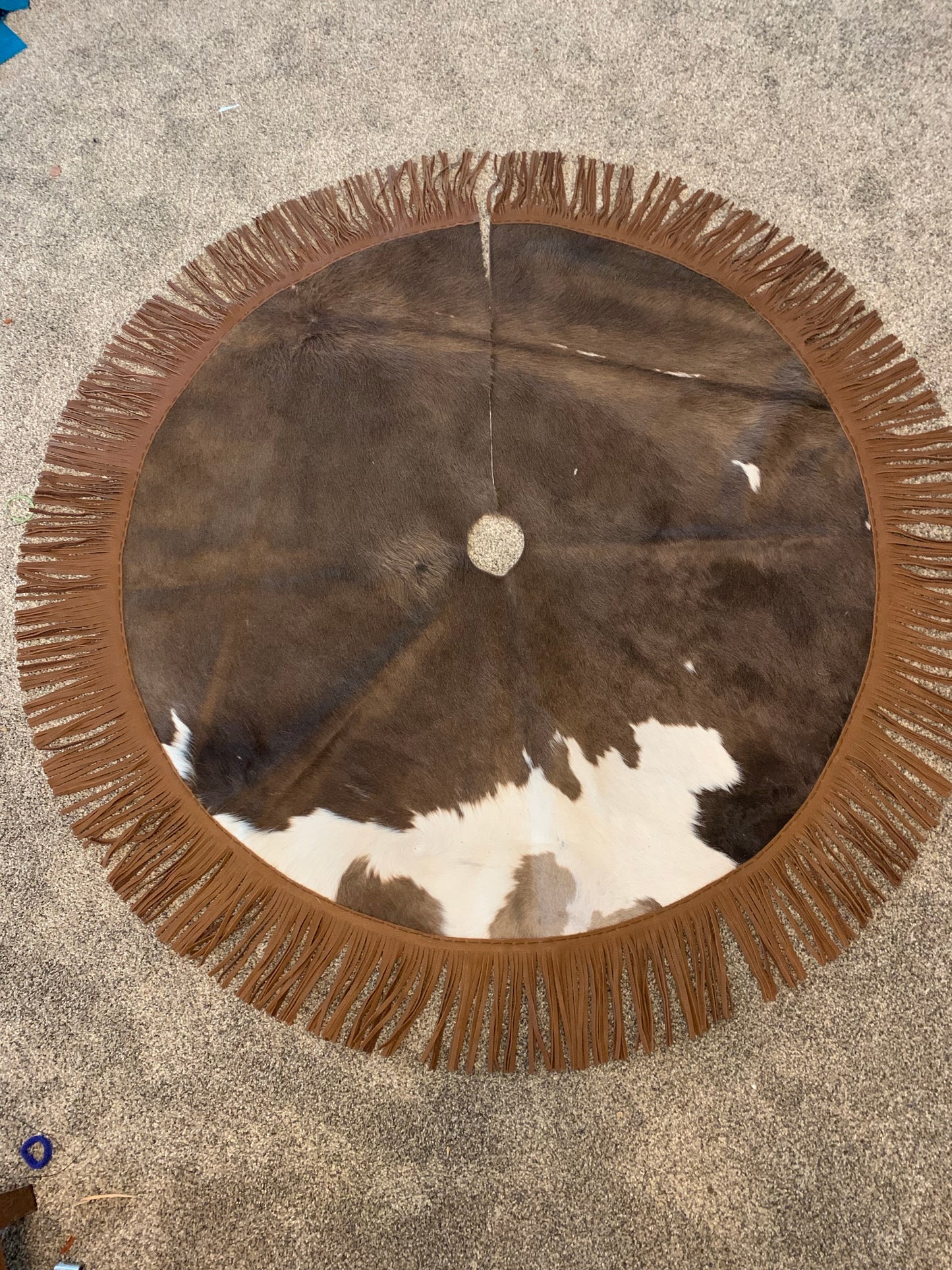 Cowhide Tree Skirt