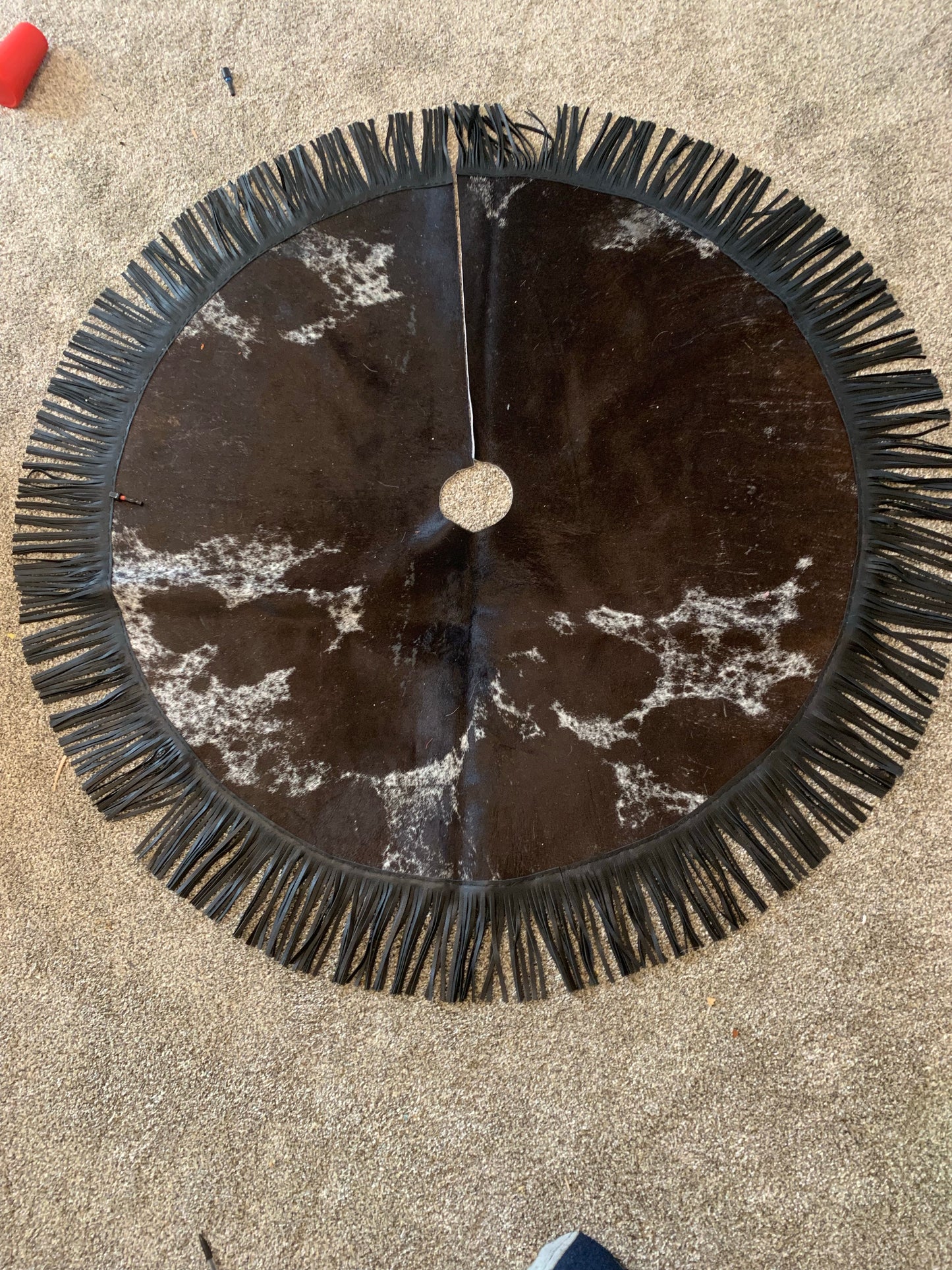 Cowhide Tree Skirt