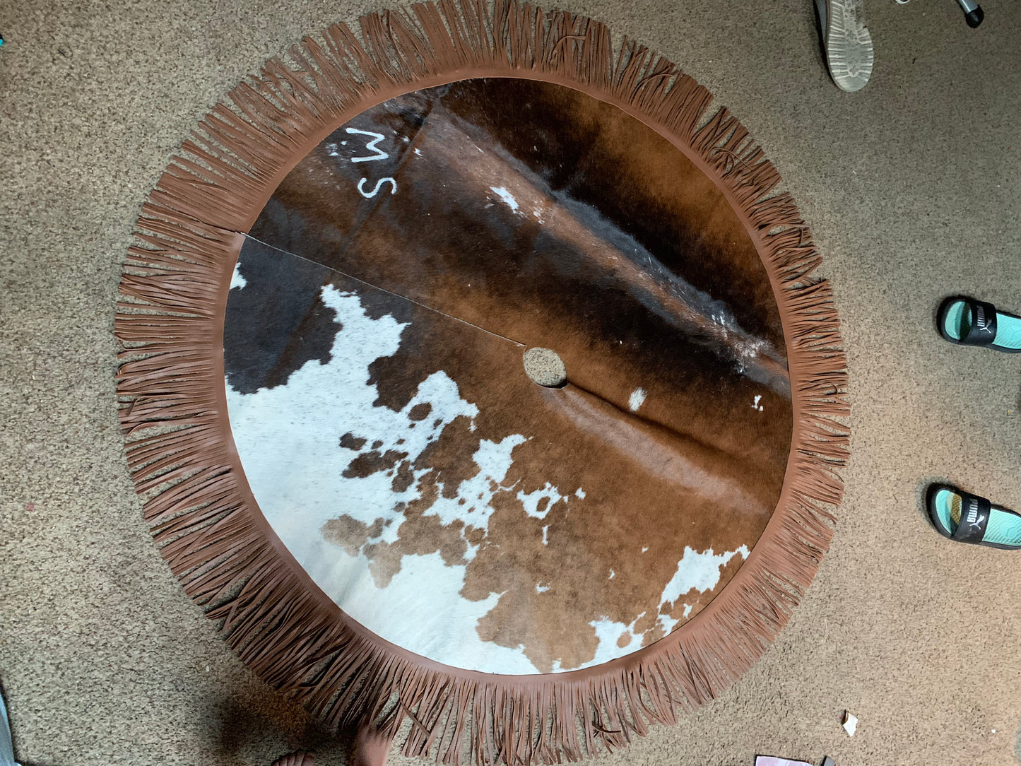 Cowhide Tree Skirt