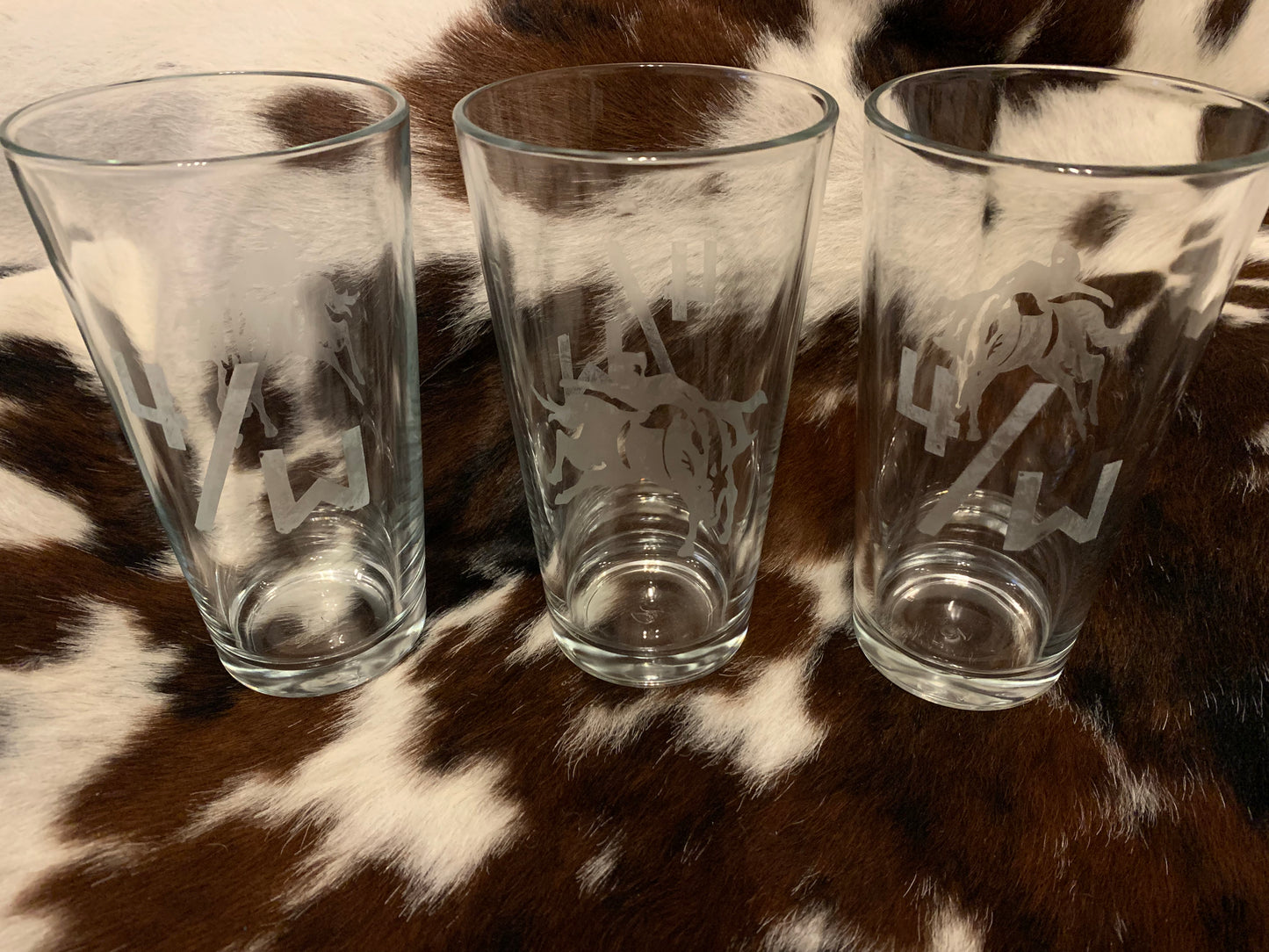 Custom Etched glassware