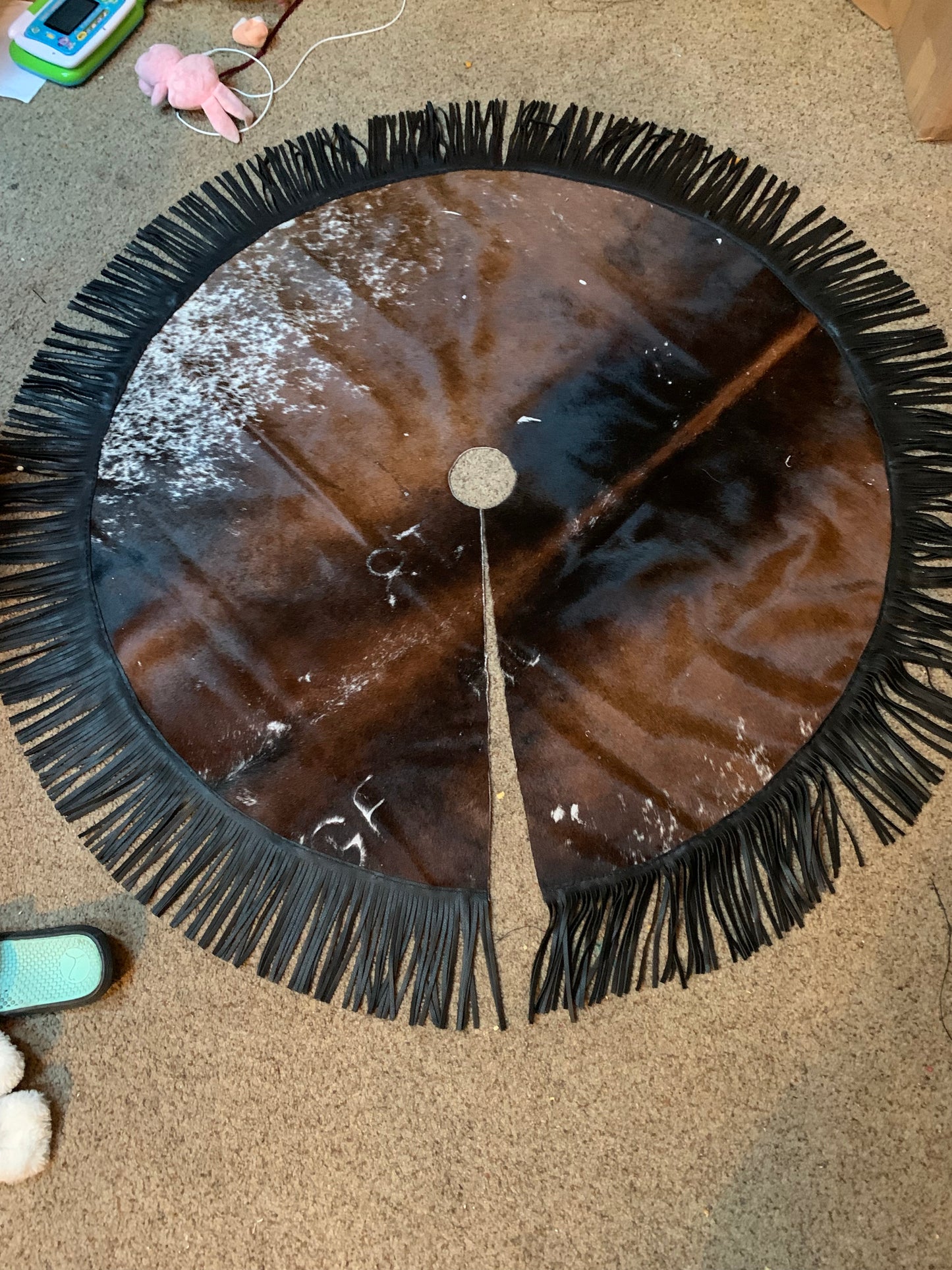 Cowhide Tree Skirt