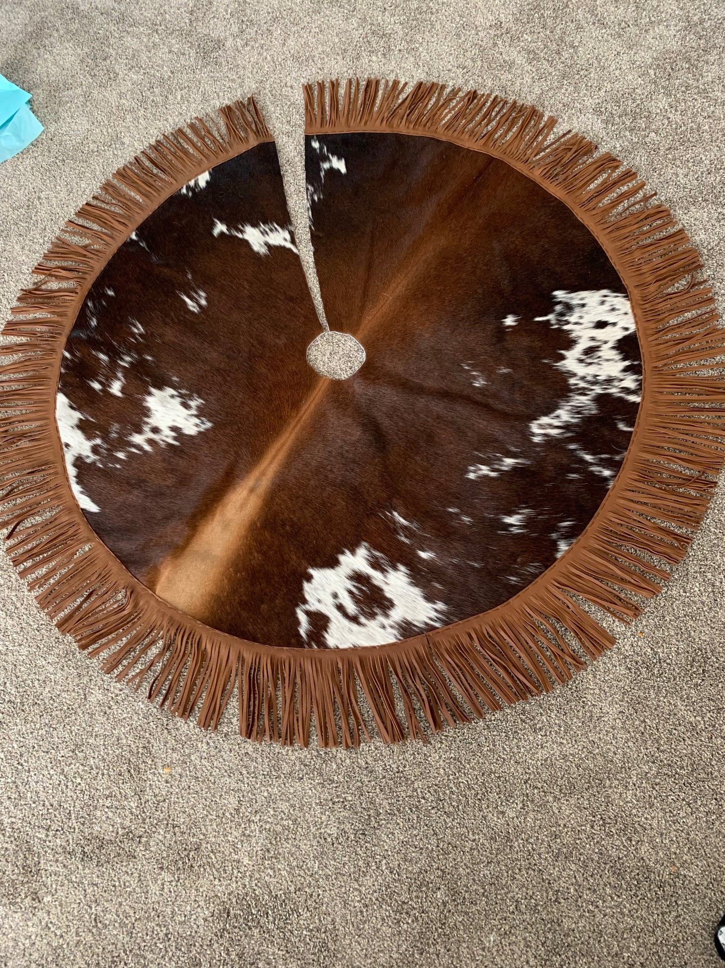 Cowhide Tree Skirt